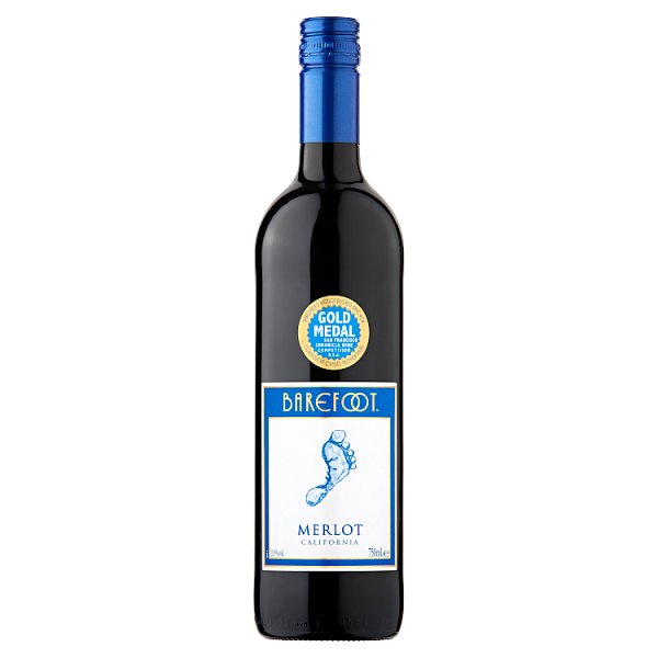BAREFOOT MERLOT RED WINE 750ML (1)