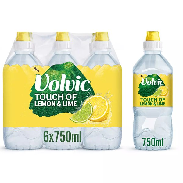 VOLVIC TOF LEMON/LIME S/CAP 750ML