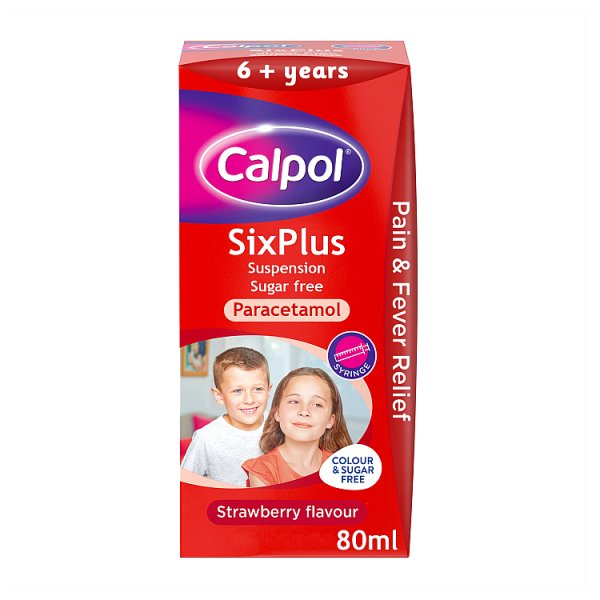 CALPOL SIX PLUS BOTTLE 80ML
