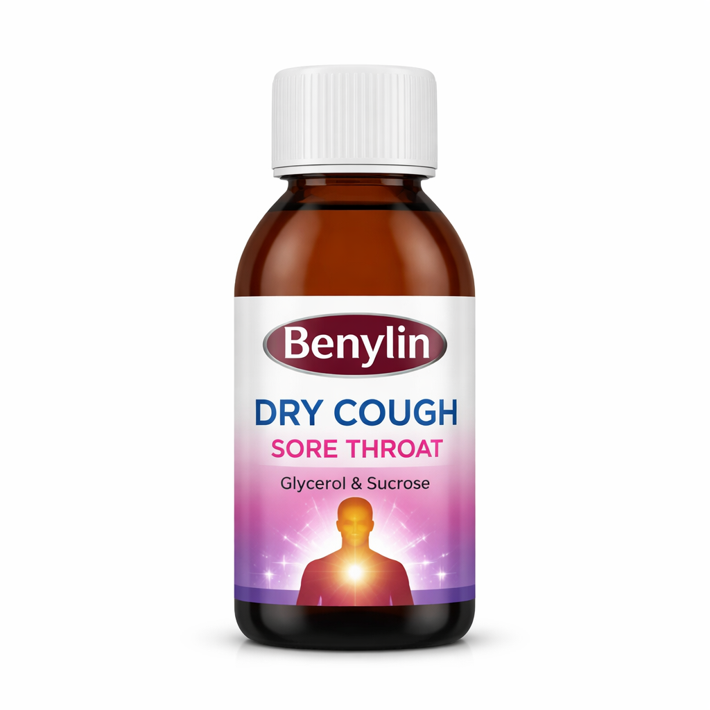 BENYLIN DRY COUGH SORE THROAT