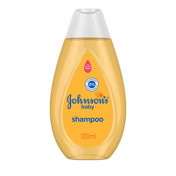 JOHNSON'S BABY SHAMPOO WITHOUT DYES SULPHATES & SOAP 300 ML
