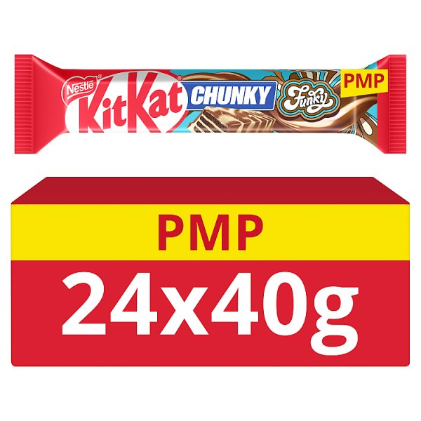 KITKAT CHUNKY FUNKY CHOCOLATE BAR 40G PMP 89P