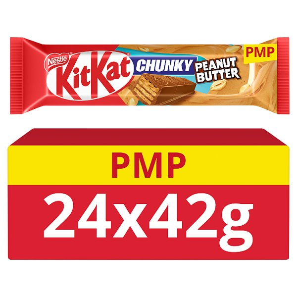 KIT KAT CHUNKY PNUT BTR PM89 42G