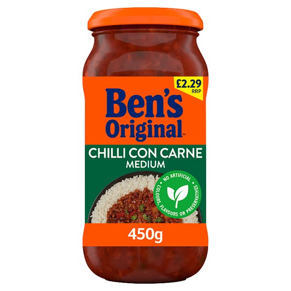 BENS CHILLI CON CARNE PM229 450G