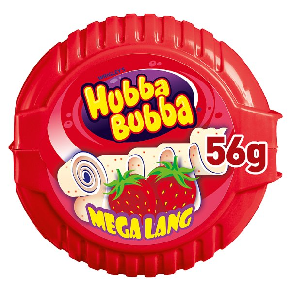 HUBBA BUBBA SNAPY STRAWBERRY 71.2G