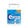 EXTRA CHEWING GUM BOTTLE SUGAR FREE PEPPERMINT X46 PIECES PMP £2.50