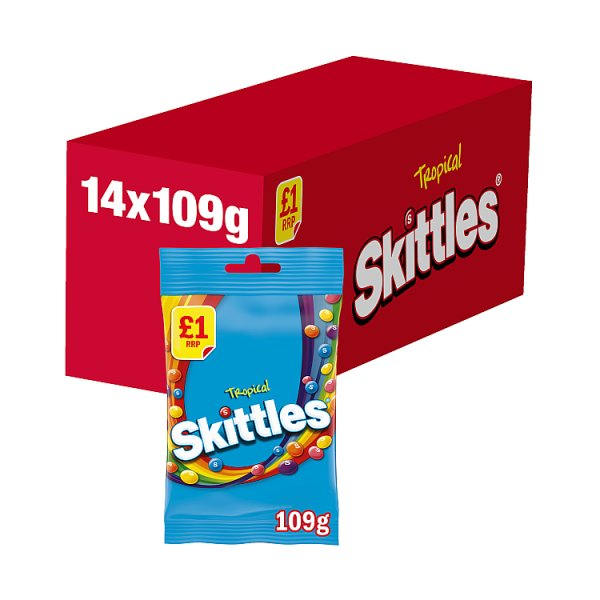 SKITTLES TROPICAL TB PM100 109G