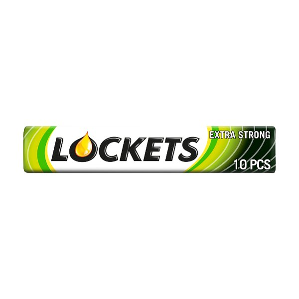 LOCKETS EXTRA STRONG MENTHOL COUGH SWEET LOZENGES 41G
