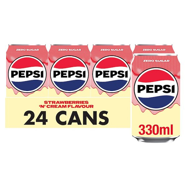 PEPSI STRAWBERRY & CREAM