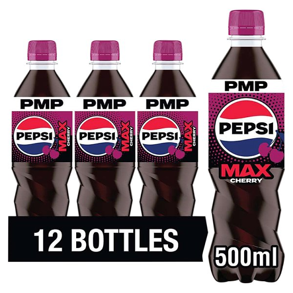 PEPSI MAX CHERRY PET PM139 500ML