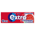 EXTRA CHEWING GUM SUGAR FREE STRAWBERRY X10 PIECES