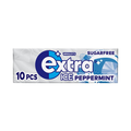 EXTRA CHEWING GUM SUGAR FREE ICE PEPPERMINT X10 PIECES