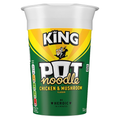 POT NOODLE KING POT NOODLE CHICKEN & MUSHROOM 114 G