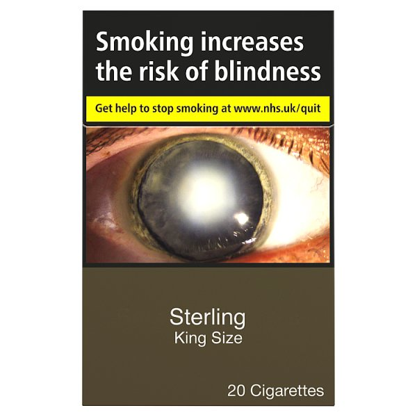 STERLING KING SIZE 20 CIGARETTES