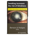 BENSON & HEDGES GOLD 20 CIGARETTES