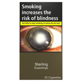 STERLING SUPERKINGS 20 CIGARETTES