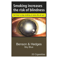 BENSON & HEDGES SKY BLUE 20 CIGARETTES