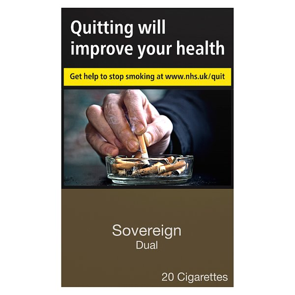 SOVEREIGN DUAL 20 CIGARETTES