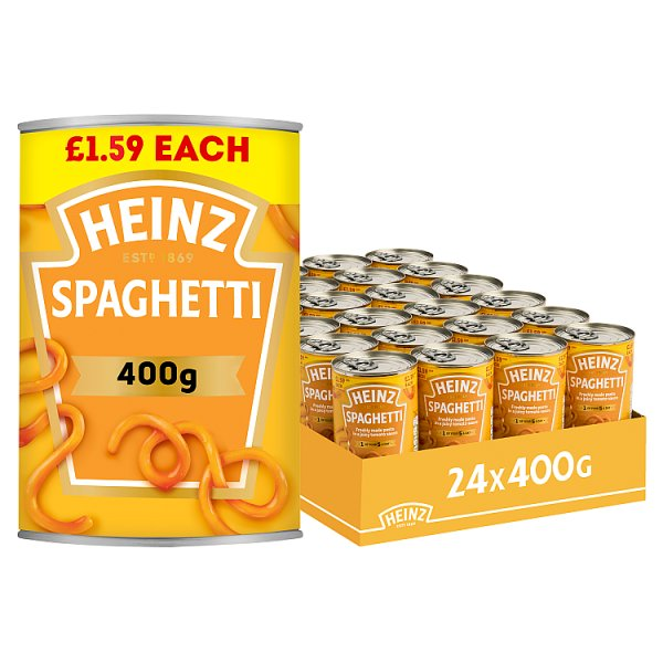 HEINZ TINNED SPAGHETTI PMP 400G