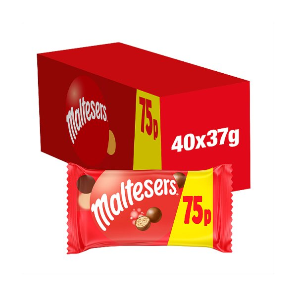 MALTESERS MILK CHOCOLATE & HONEYCOMB SNACK BAG £0.75 PMP 37G