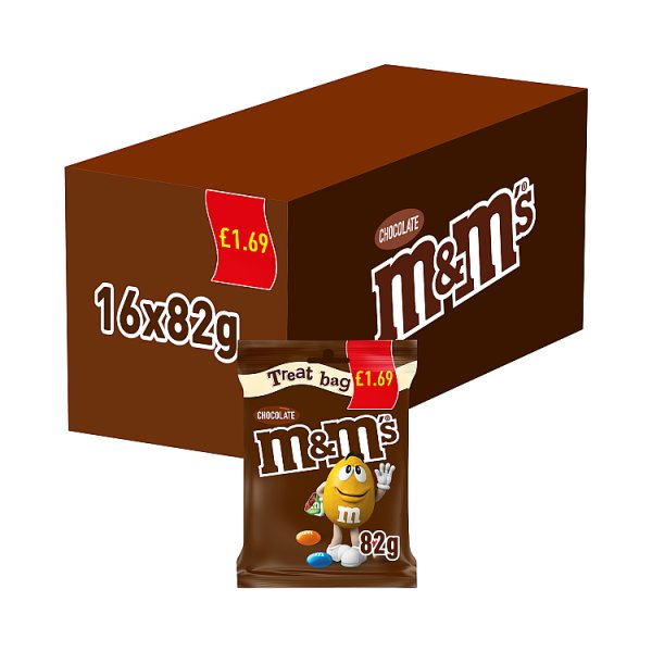 M&MS CHOCO TREAT BAG PM169 82G