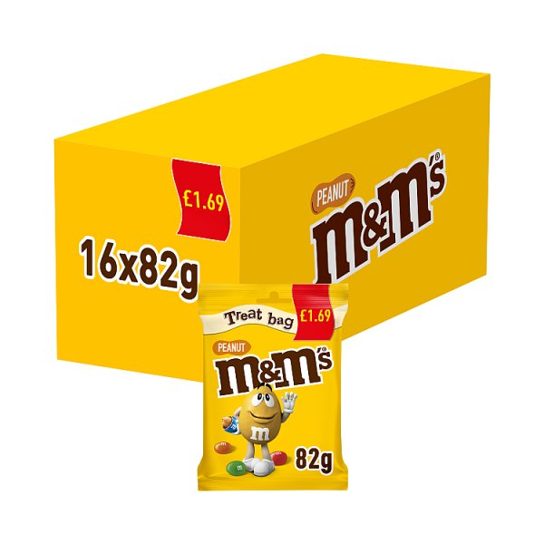 M&MS PEANUT TREAT BAG PM169 82G