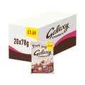GALAXY COUNTERS MILK CHOCOLATE BUTTONS TREAT BAG £1.69 PMP 78G