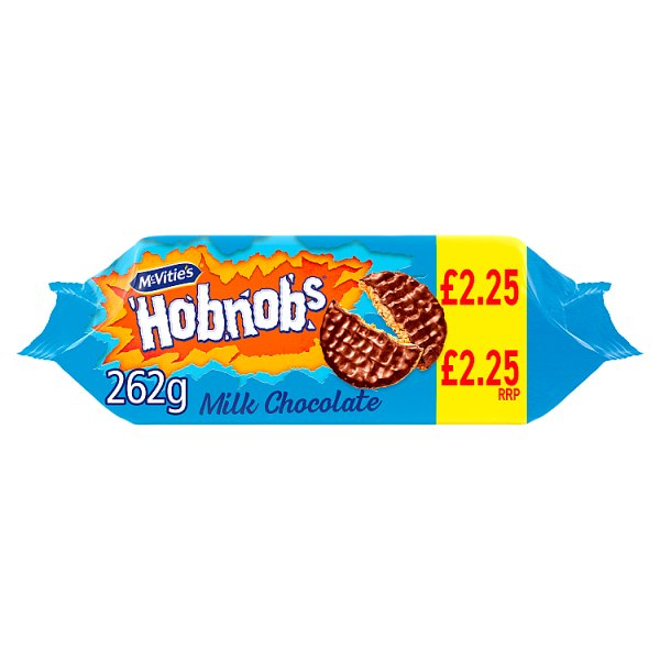 MCV MILK CHOC HOBNOBS PM225 262G