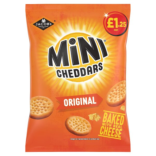 MINI CHEDDERS PM125 90G