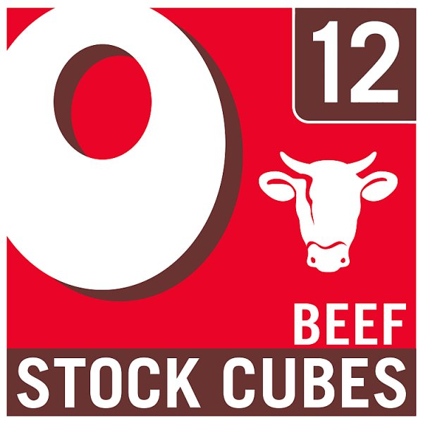 OXO 12 BEEF STOCK CUBES 71G