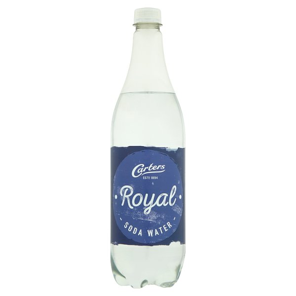 CARTERS ROYAL SODA WATER 1 LITRE