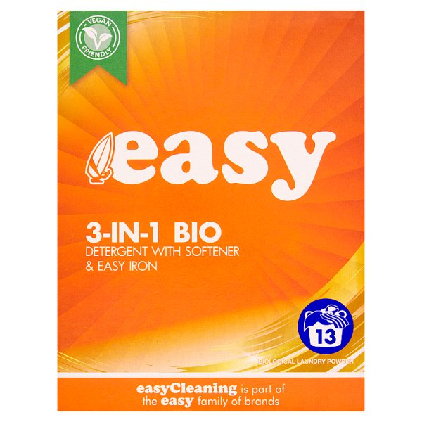 EASY 3-IN-1 BIOLOGICAL LAUNDRY POWDER 884G