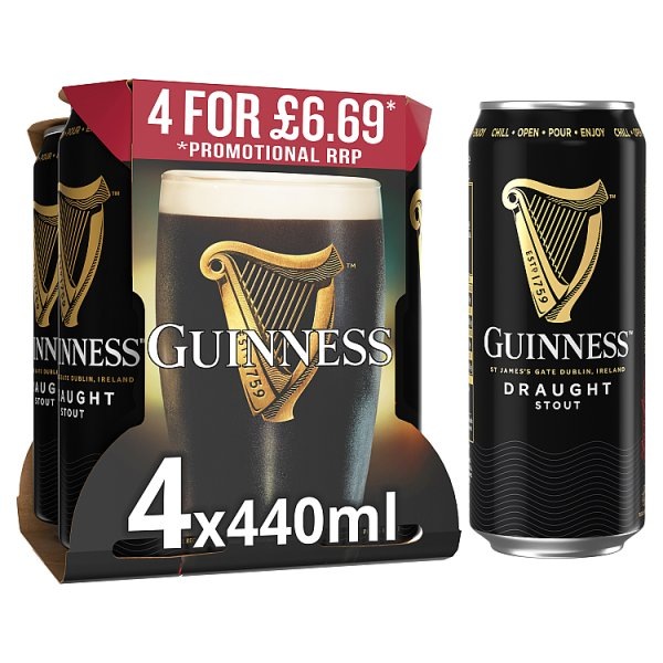 GUINNESS DRAUGHT PM669 4X440ML