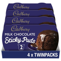 CADBURY MILK CHOCOLATE SPONGE PUDDING DESSERTS 2X95G