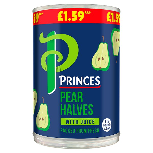 PRINCES PEAR HALVE JCE PM159 410G