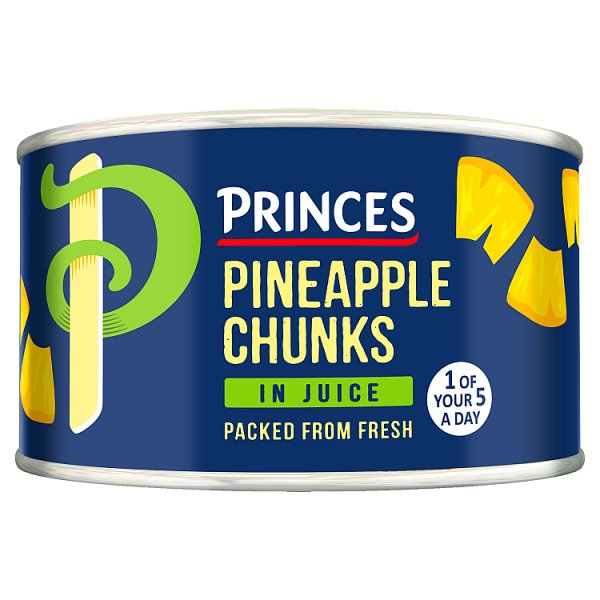 PRINCES PINEAPPLE CHUNKS IN JUICE 227G