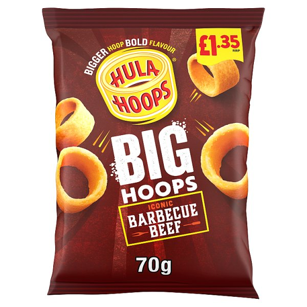 H HOOPS BIG BBQ BEEF PM135 70G