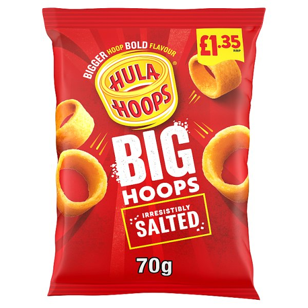 HULA HOOPS BIG SALTED PM135 70G