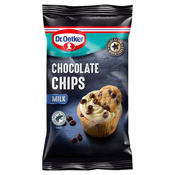 DR OETKER MILK CHOC CHIPS 100G