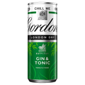 GORDON'S GIN & TONIC 5% VOL 250ML CAN £2.19 PMP