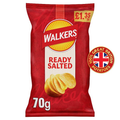 WALKERS READY SALTED PM135 70G