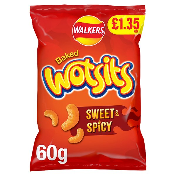 WOTSITS FLAMIN HOT PM135 60G