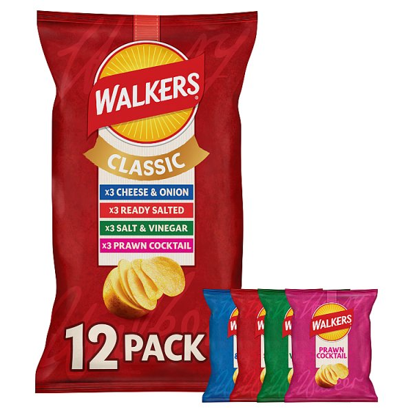 WALKERS VARIETY 12PK