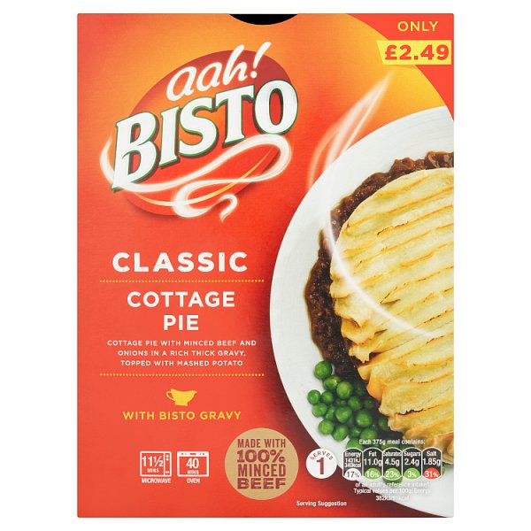 BISTO CLASSIC COTTAGE PIE 375G
