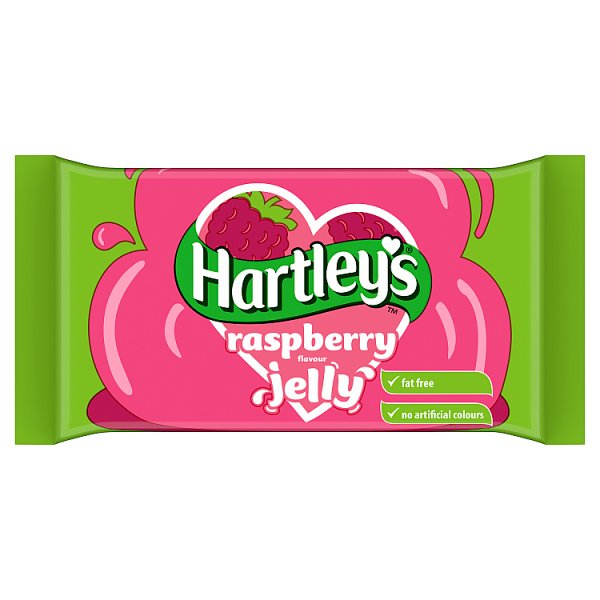 HARTLEY'S RASPBERRY FLAVOUR TABLET JELLY 135G