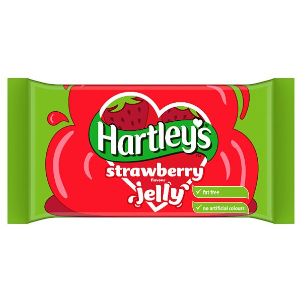 HARTLEY'S STRAWBERRY FLAVOUR TABLET JELLY 135G