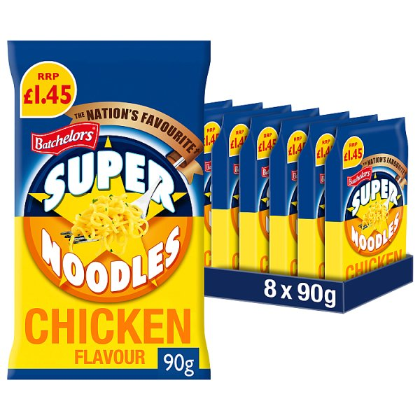 BATCHELORS CHICKEN FLAVOUR SUPER NOODLES 90G