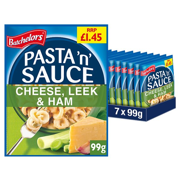 BATCHELORS PASTA'N' SAUCE CHEESE, LEEK & HAM FLAVOUR 99G