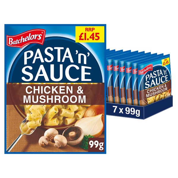 BATCHELORS PASTA 'N' SAUCE CHICKEN & MUSHROOM FLAVOUR 99G