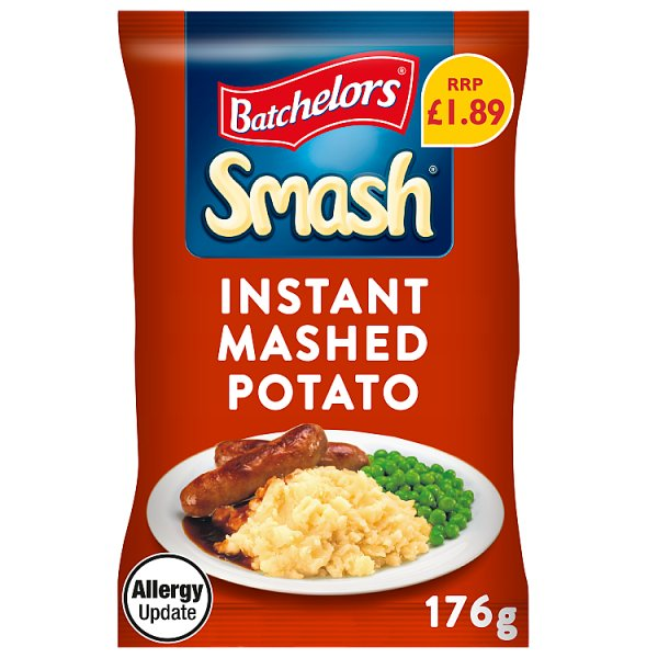 BATCHELORS SMASH THE ORIGINAL INSTANT MASHED POTATO 176G
